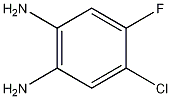 4-氯-5-氟-1,2-亚苯基二胺结构式