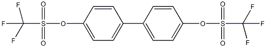 4,4'-联苯酚二(三氟甲磺酸)结构式