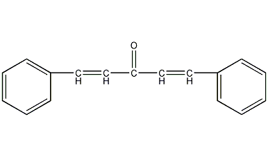 二苄叉丙酮结构式