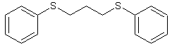 1,3-顺(苯硫醇)丙烷结构式