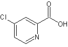 4-氯-2-吡啶甲酸结构式