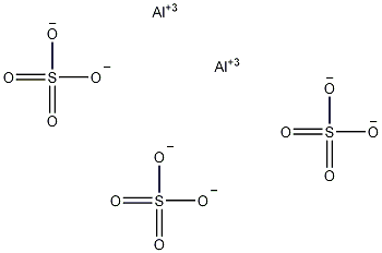 硫酸铝水合物结构式