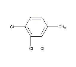 2,3,4-三氯甲苯结构式