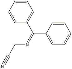二苯亚甲基氨基乙腈结构式