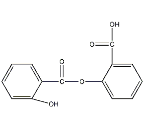 双水杨酸酯结构式