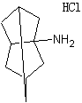 3-去金刚烷胺盐酸盐结构式