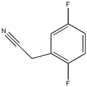 2,5-二氟苯乙腈结构式