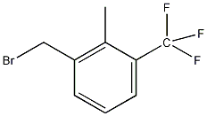 2-甲基-3-(三氟甲基)苄基溴结构式