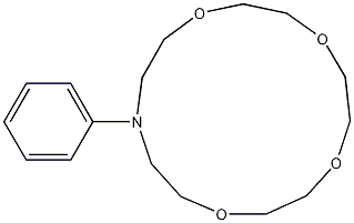 苯杂氮-15-冠-5-醚结构式