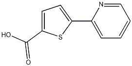 5-吡啶-2-基噻吩-2-乙酸结构式