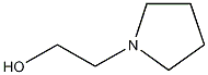 N-(2-羟乙基)吡咯烷结构式