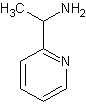 1-(2-吡啶基)乙胺结构式