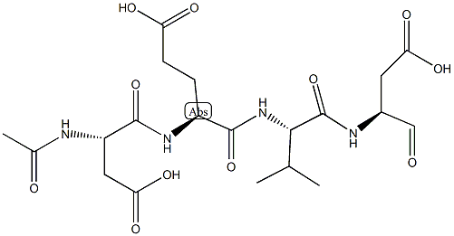 半胱胺酸蛋白酶-10结构式
