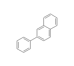 2-苯基萘结构式
