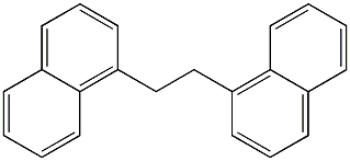 1,2-双(1-萘基)乙烷结构式