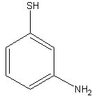 3-氨基苯硫酚结构式