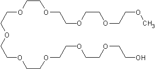 十甘醇甲醚结构式