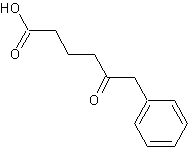戊二酸单(N-苯基）胺酯结构式