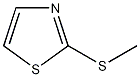 2-(甲硫基)噻唑结构式