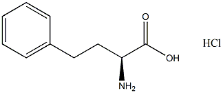 L-增苯丙氨酸盐酸盐结构式