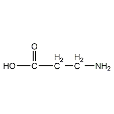 β-丙氨酸结构式