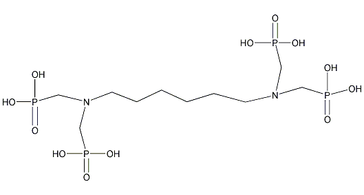 六亚甲基二胺四亚甲基膦酸结构式