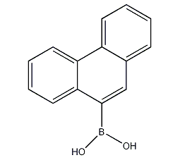 9-菲硼酸结构式