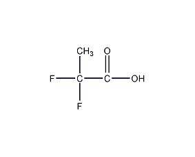 2,2-二氟丙酸结构式