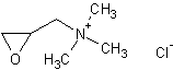 氯化缩水甘油基三甲基铵结构式
