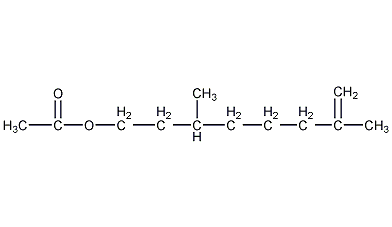 Rhodinol acetate