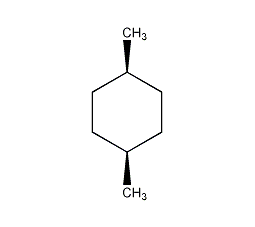 顺-1,4-二甲基环己烷结构式