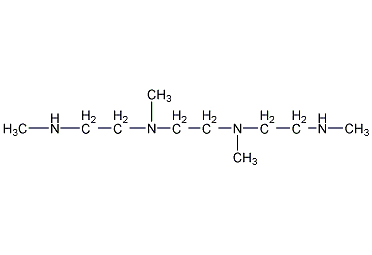 N,N'-二甲基-N,N'-二(二甲基氨基乙基)乙二胺结构式