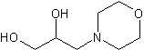 3-(4-吗啉基)-1,2-丙烷二醇结构式