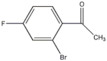 2'-溴-4'-氟苯乙酮结构式