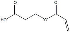 2-丙烯酸羧乙酯结构式