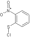 邻硝基苯磺酰氯结构式