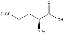 L-蛋氨酸-甲酯-d3结构式