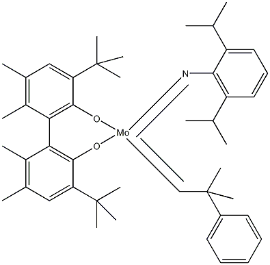 2,6-二异丙基苯基钼结构式