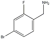 4-溴-2-氟苄胺结构式