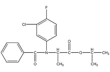 麦草氟异丙酯结构式