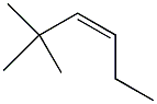 顺2,2-二甲基-3-己烯结构式