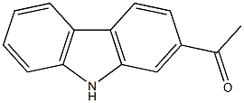 2-乙酰基咔唑结构式