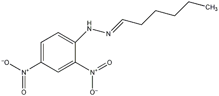 己醛-DNPH结构式