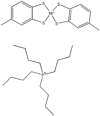 Tetrabutylphosphoniumbis(4-methyl-1,2-benzenedithiolato)niccolate(III)