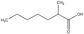 2-甲基庚酸结构式