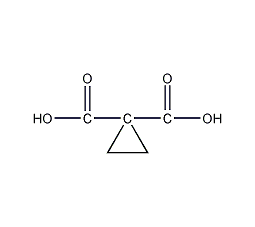 1,1-环丙烷二羧酸结构式