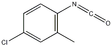 4-氯-2-甲基苯基异氰酸酯结构式
