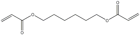 1,6-己二醇二丙烯酸盐结构式