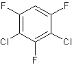 1,3-二氯-2,4,6-三氟苯结构式