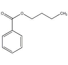 苯甲酸丁酯结构式